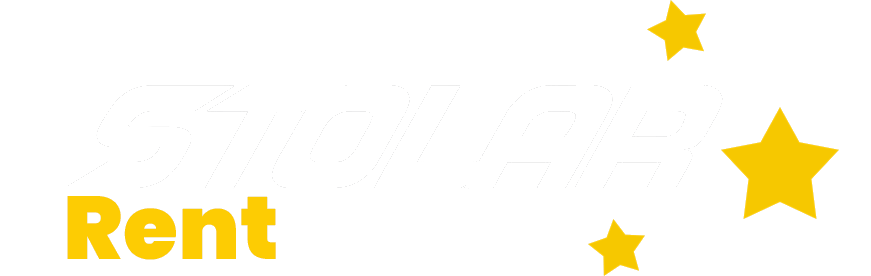Stolar rent logo biale